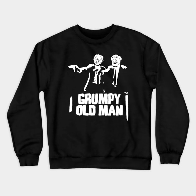 Grumpy Old Man // Statler and Waldorf Crewneck Sweatshirt by Azalmawah